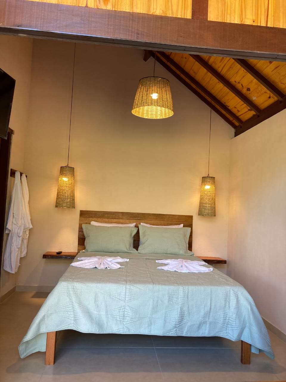 Deck com área de descanso